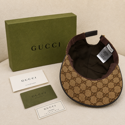 Gucci GG Supreme Monogram Baseball Cap