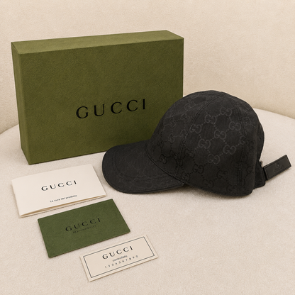 Gucci GG Supreme Monogram Baseball Cap