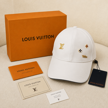 Louis Vuitton Embellished Luxury Baseball Cap