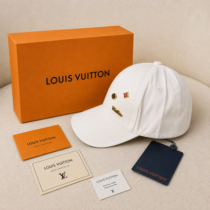 Louis Vuitton Embellished Luxury Baseball Cap