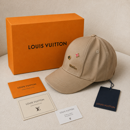 Louis Vuitton Embellished Luxury Baseball Cap