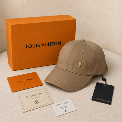 Louis Vuitton Embellished Luxury Baseball Cap