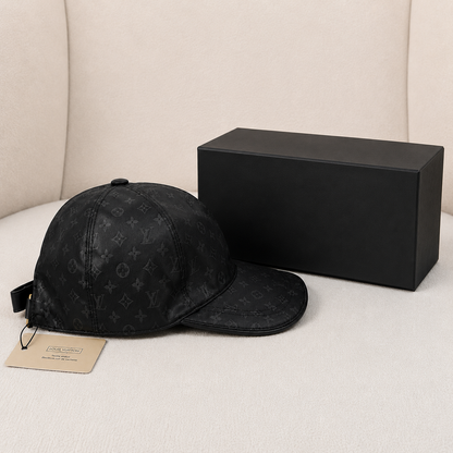 Louis Vuitton Monogram Noir Baseball Cap