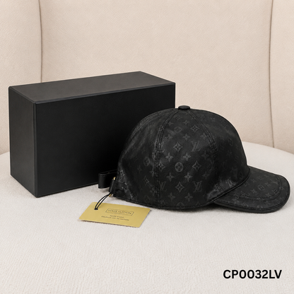 Louis Vuitton Monogram Noir Baseball Cap
