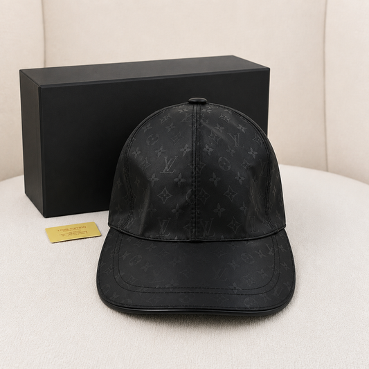 Louis Vuitton Monogram Noir Baseball Cap