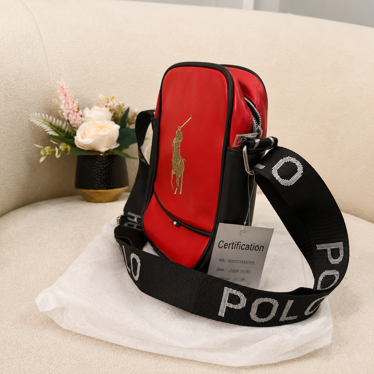 Polo Sport Compact Crossbody Sling Bag Collection