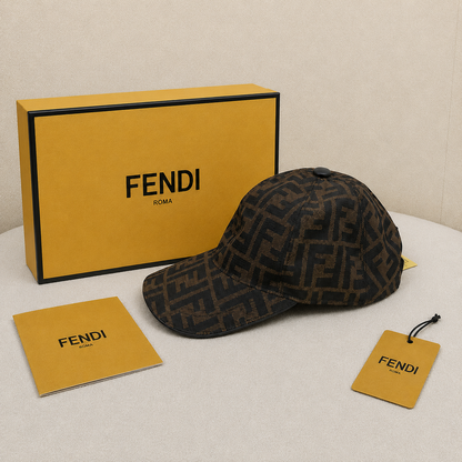 Fendi FF Monogram Classic Baseball Cap