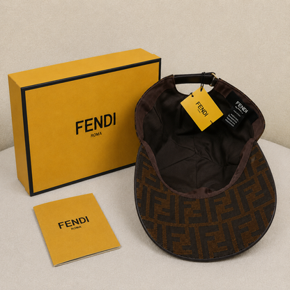 Fendi FF Monogram Classic Baseball Cap