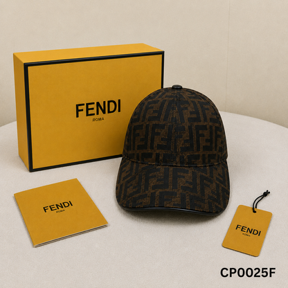 Fendi FF Monogram Classic Baseball Cap