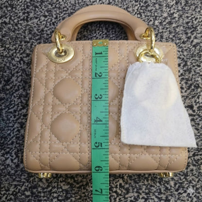 Christian Dior Small Lady Dior My ABC Dior Bag