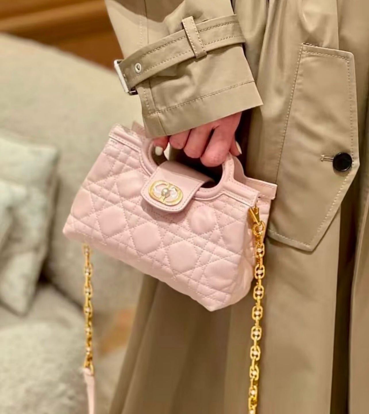 Christian Dior Lady Dior Style Mini Bag