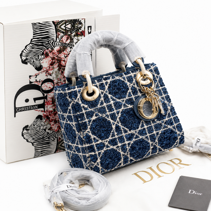 Christian Dior Medium Lady D-Lite Tote Bag