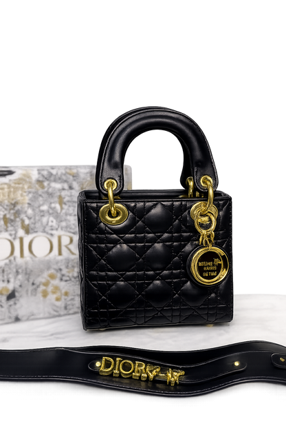 Christian Dior Small Lady Dior My ABC Dior Bag