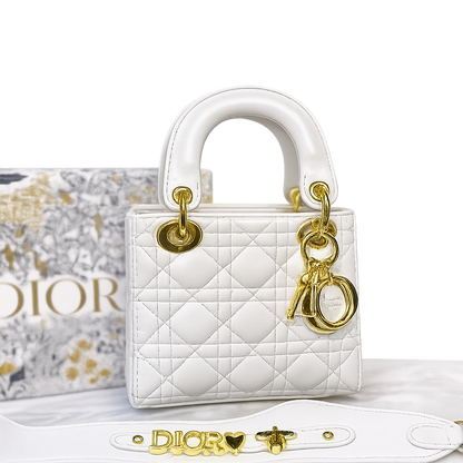 Christian Dior Small Lady Dior My ABC Dior Bag