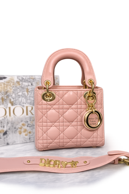 Christian Dior Small Lady Dior My ABC Dior Bag