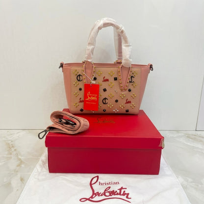 Christian Louboutin Cabata Studded Mini Tote Bag