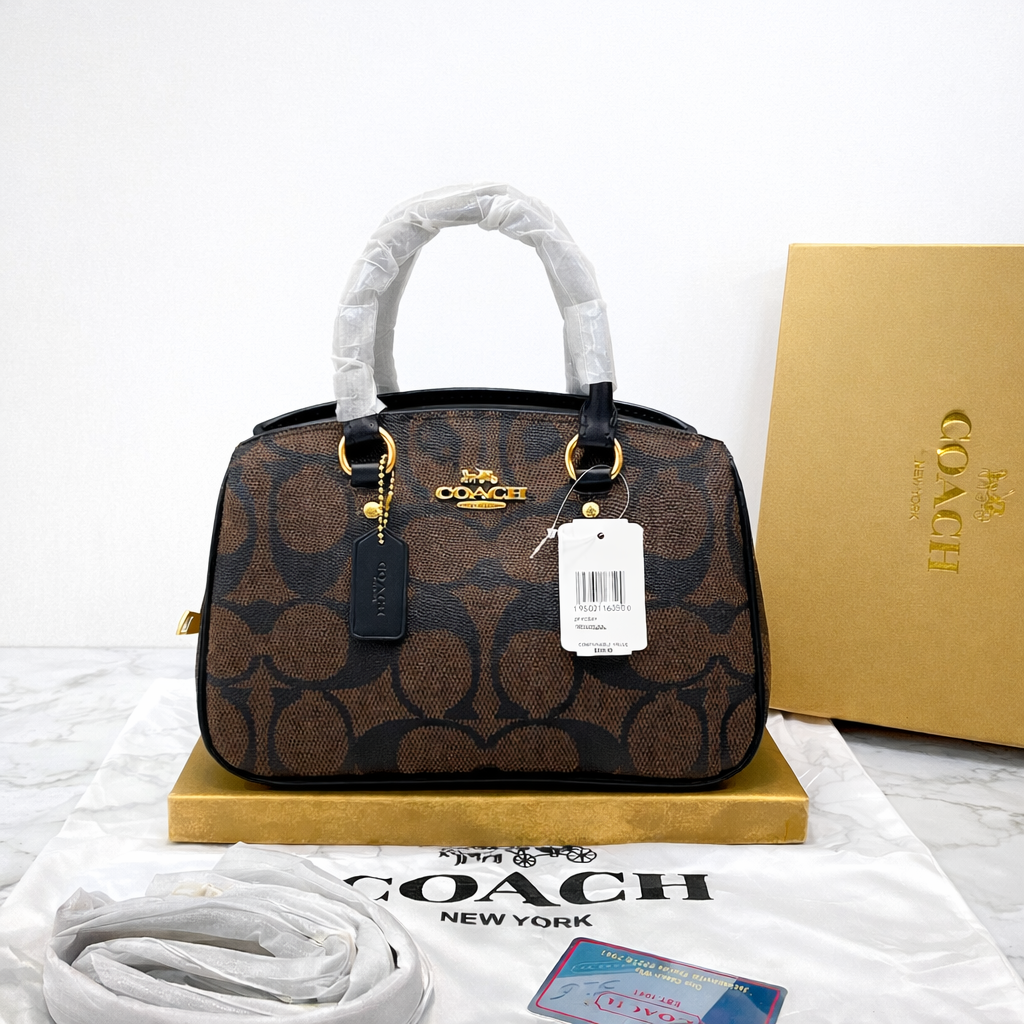 Coach Mini Bennett Satchel (Signature & Leather Variants)