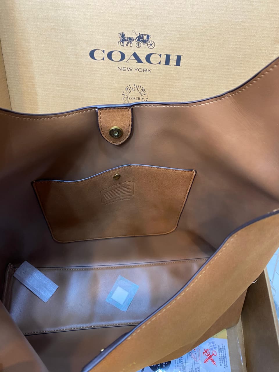 Coach Brooklyn 28 Suede Shoulder Bag – Model # 28