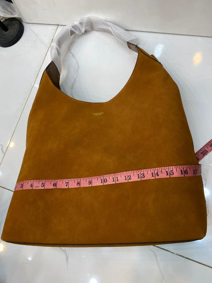 Coach Brooklyn 28 Suede Shoulder Bag – Model # 28
