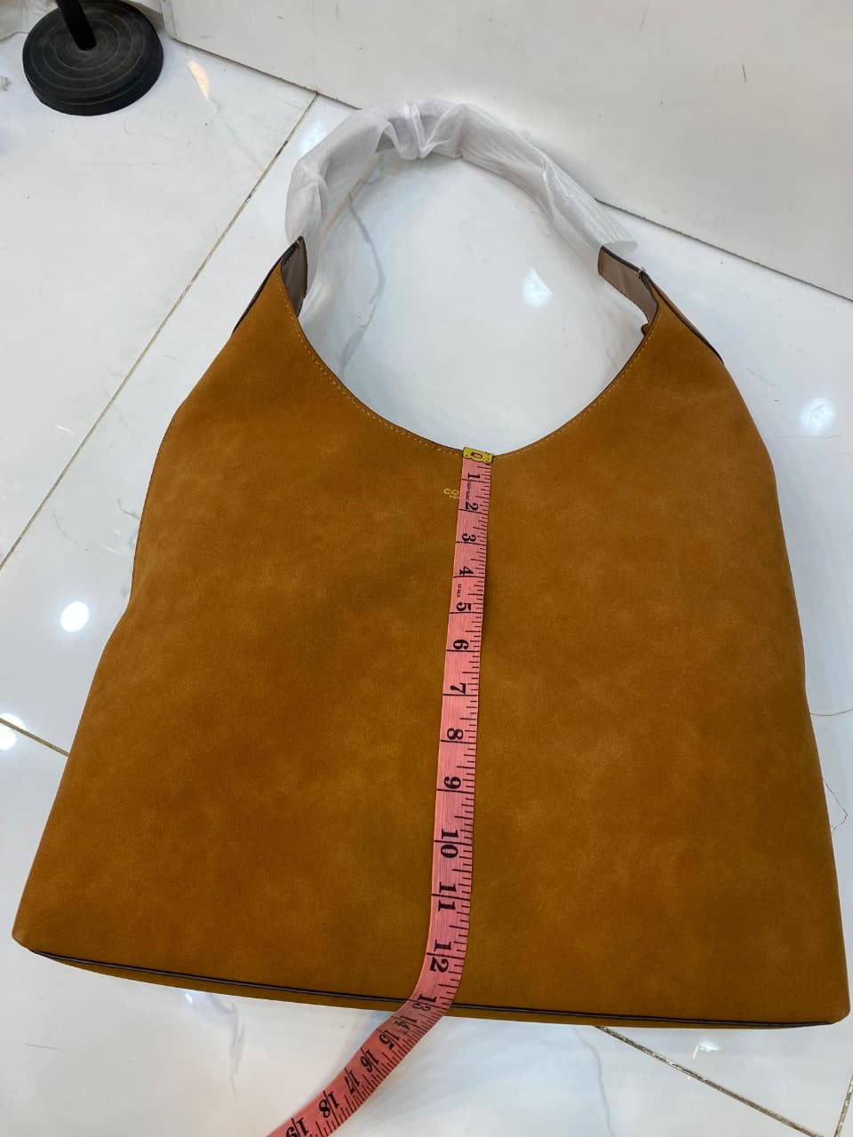 Coach Brooklyn 28 Suede Shoulder Bag – Model # 28