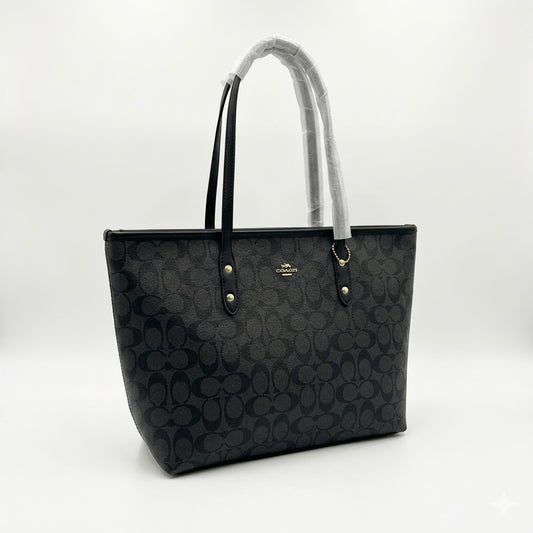 Coach City Tote Bag in Signature Canvas