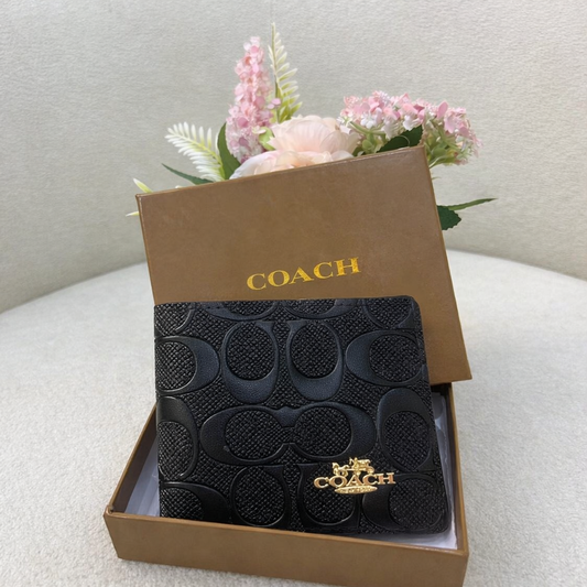 Coach Embossed Monogram Wallet Style