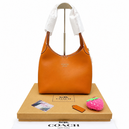 Coach Leather Hobo Shoulder Bag