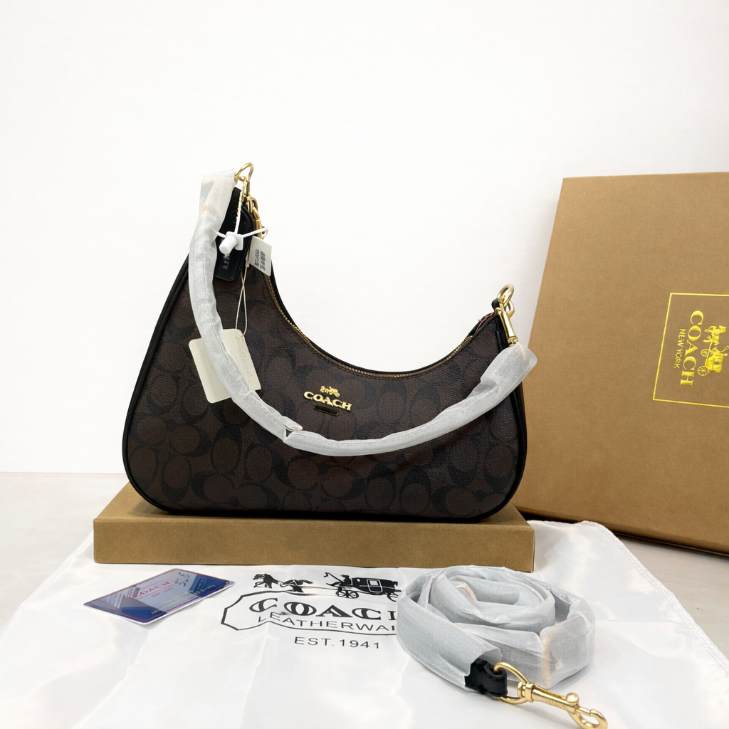 Coach Mini Crescent / Baguette Shoulder Bag