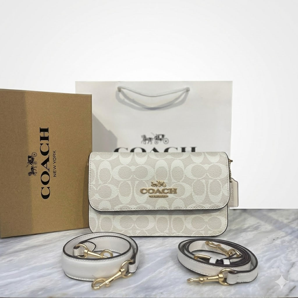 Co-ach Mini Klare Crossbody Bag in Signature Canvas