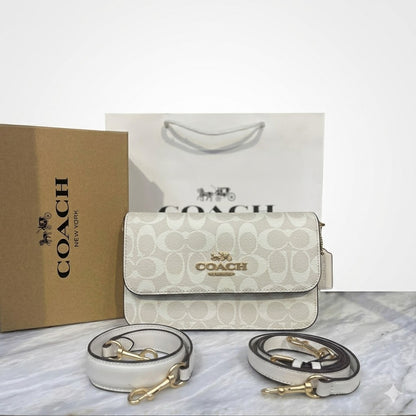 Co-ach Mini Klare Crossbody Bag in Signature Canvas