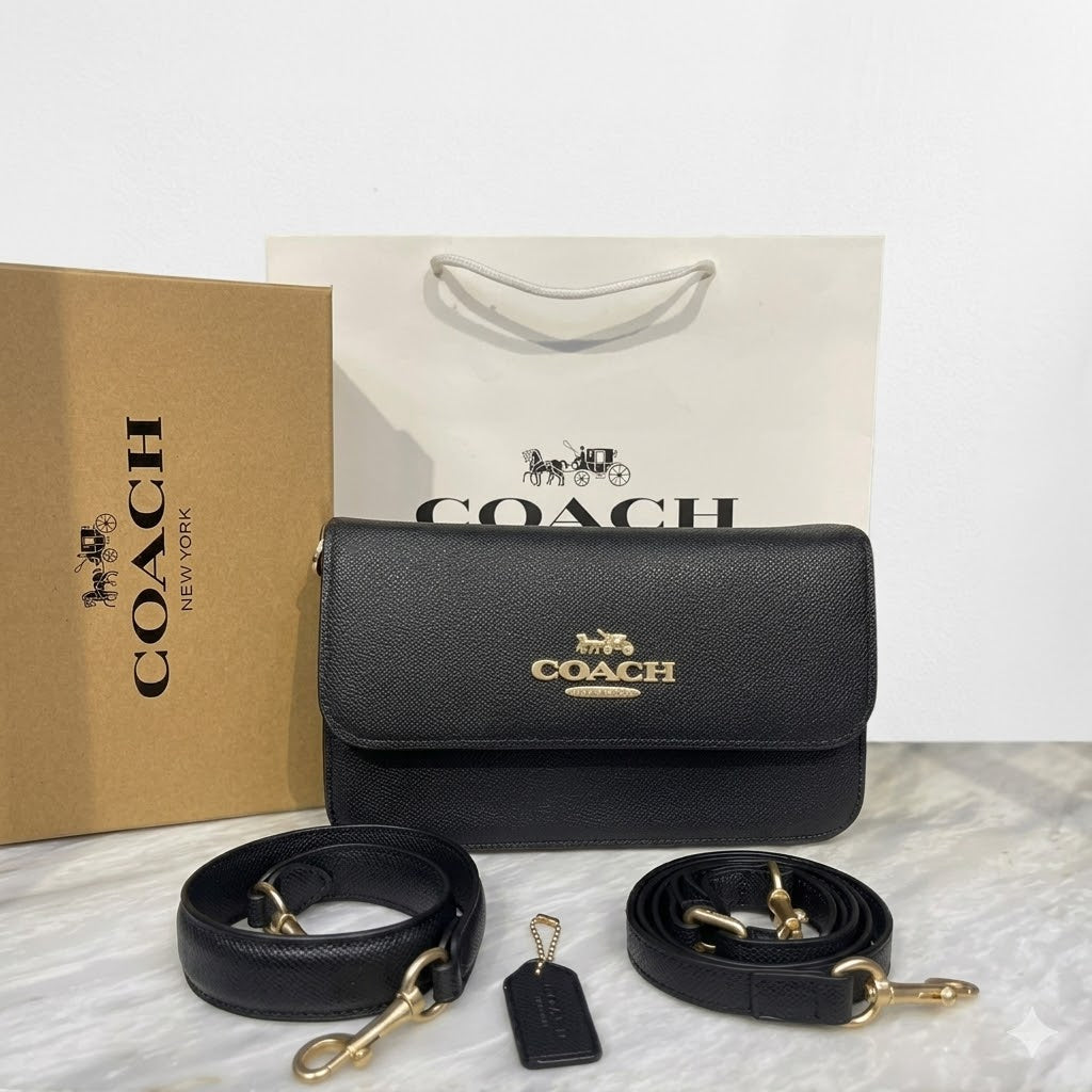 Co-ach Mini Klare Crossbody Bag in Signature Canvas