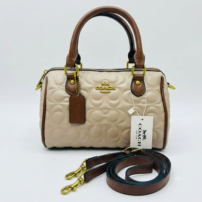 Coach Mini Rowan Crossbody Bag in Signature Leather