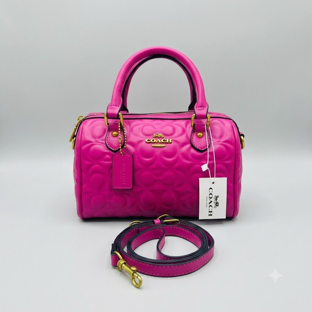 Coach Mini Rowan Crossbody Bag in Signature Leather