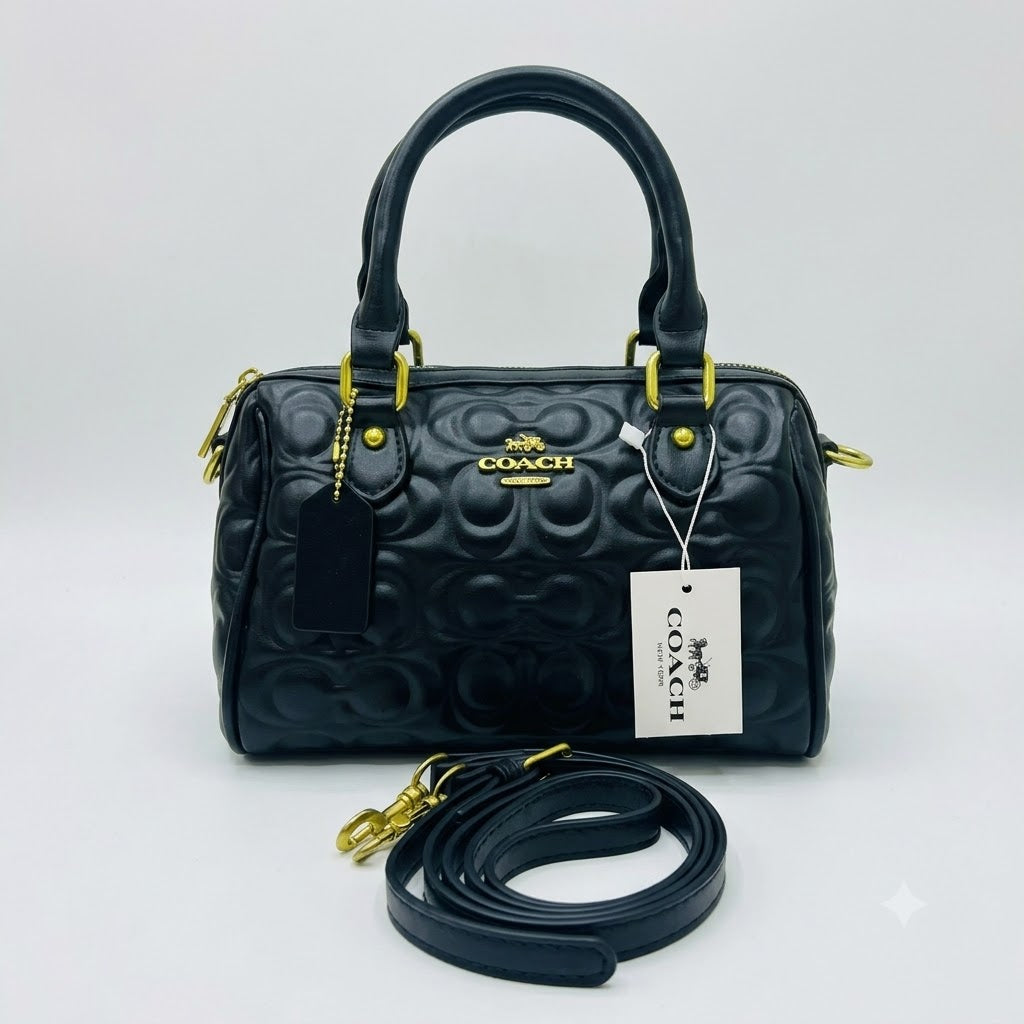 Coach Mini Rowan Crossbody Bag in Signature Leather