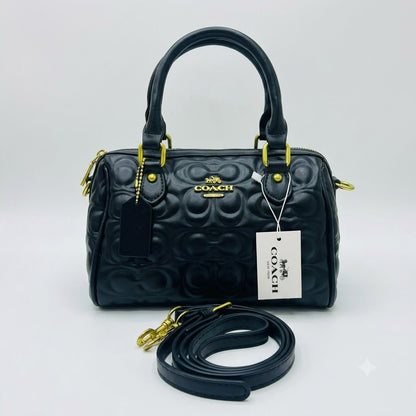 Coach Mini Rowan Crossbody Bag in Signature Leather