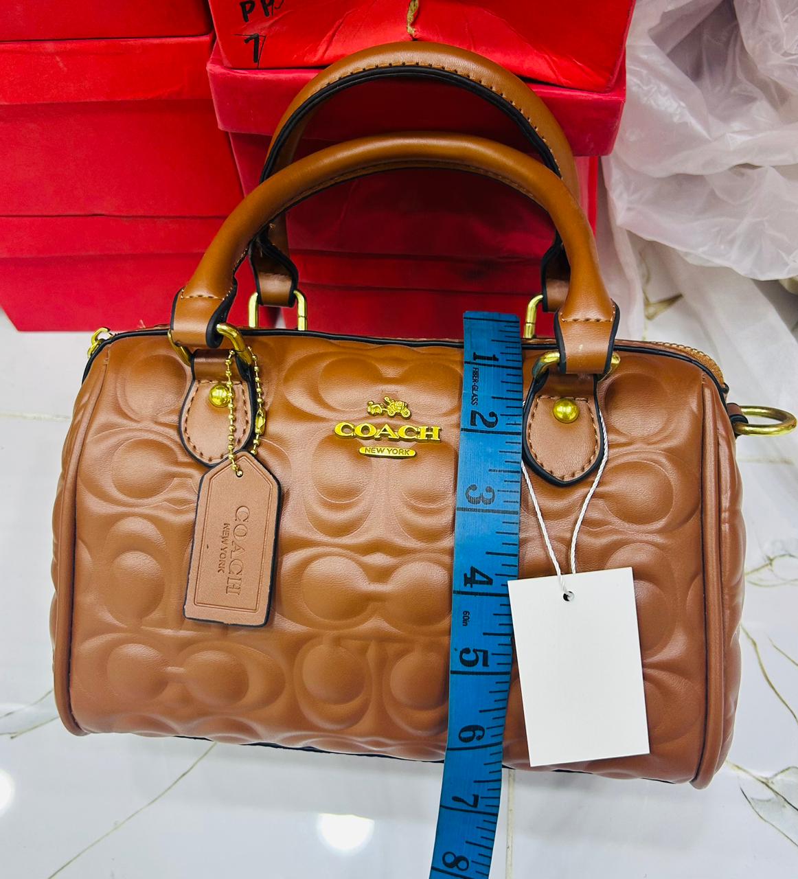 Coach Mini Rowan Crossbody Bag in Signature Leather
