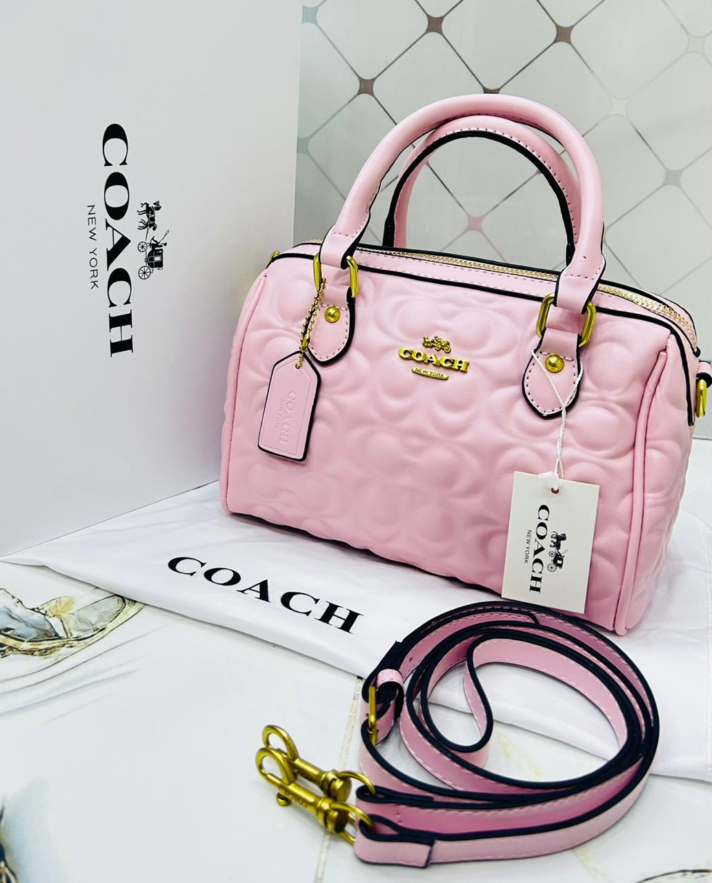 Coach Mini Rowan Crossbody Bag in Signature Leather