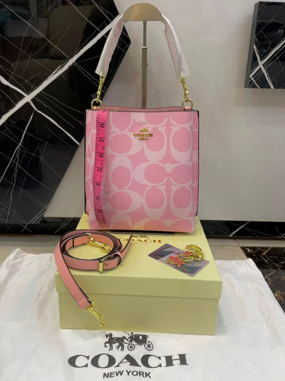 Coach Mollie Bucket Bag 22 in Signature Canvas