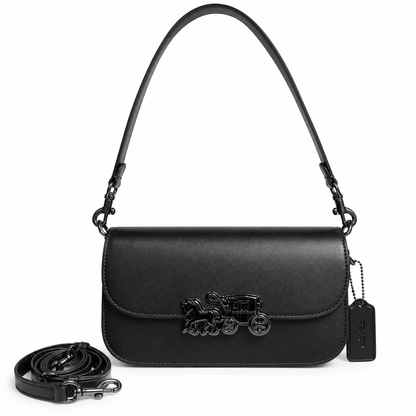 Coach Penn Leather Shoulder Bag