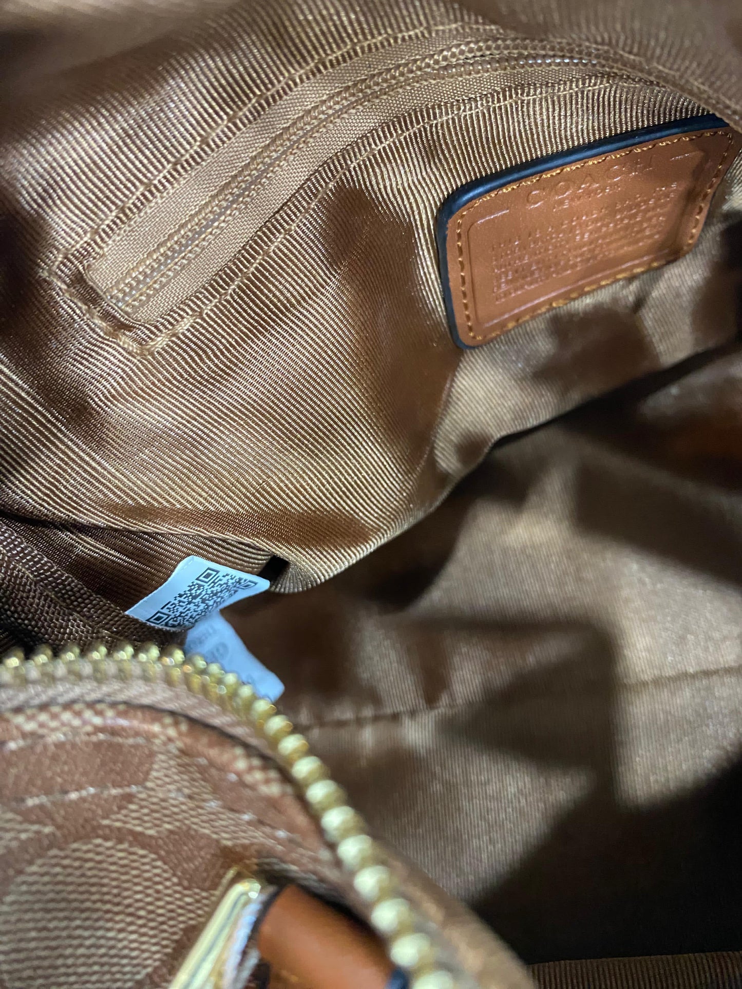 Coach Rowan Satchel Bag in Signature Canvas