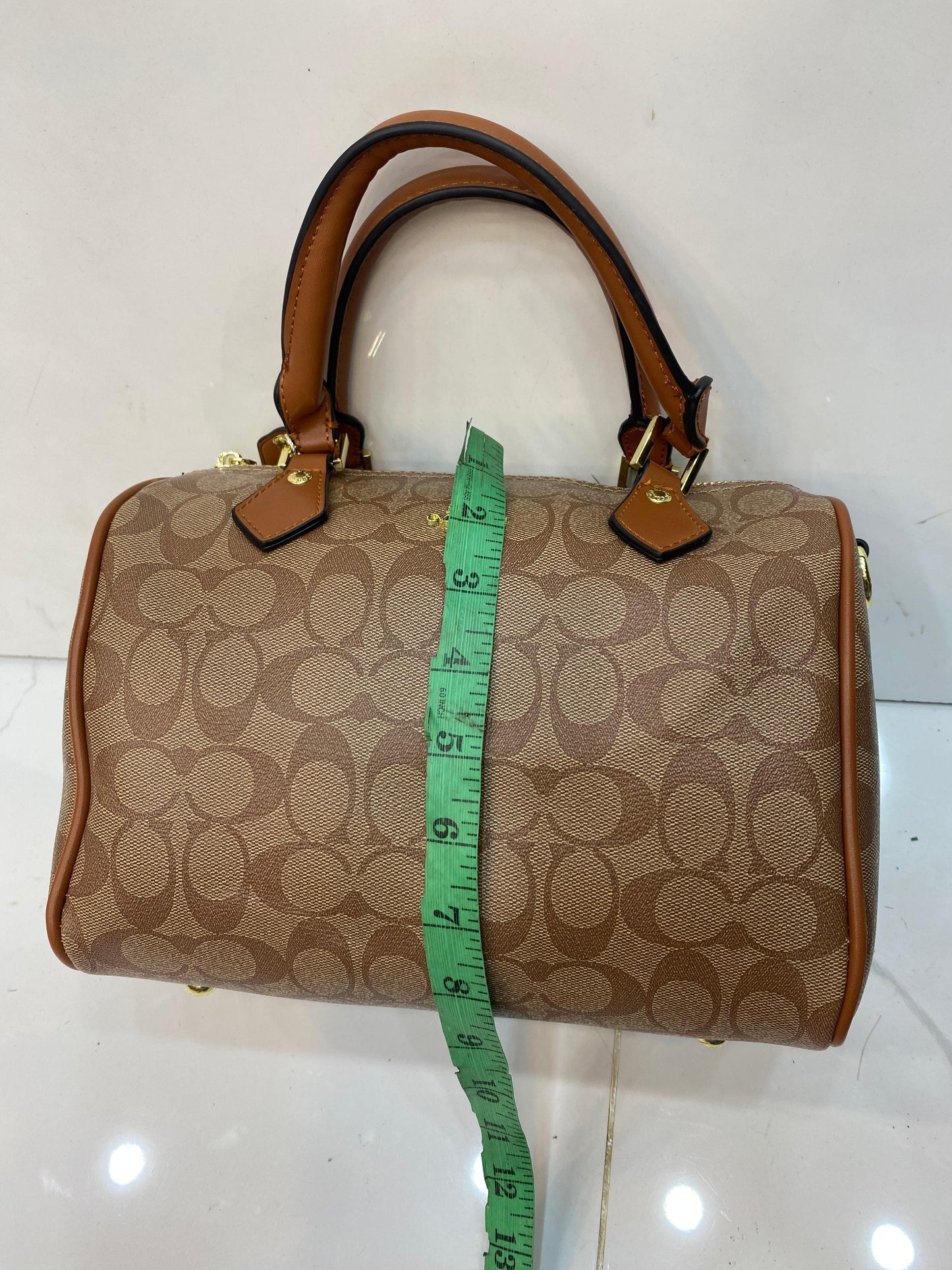 Coach Rowan Satchel Bag in Signature Canvas