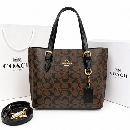 Coach Signature Canvas Tote Bag