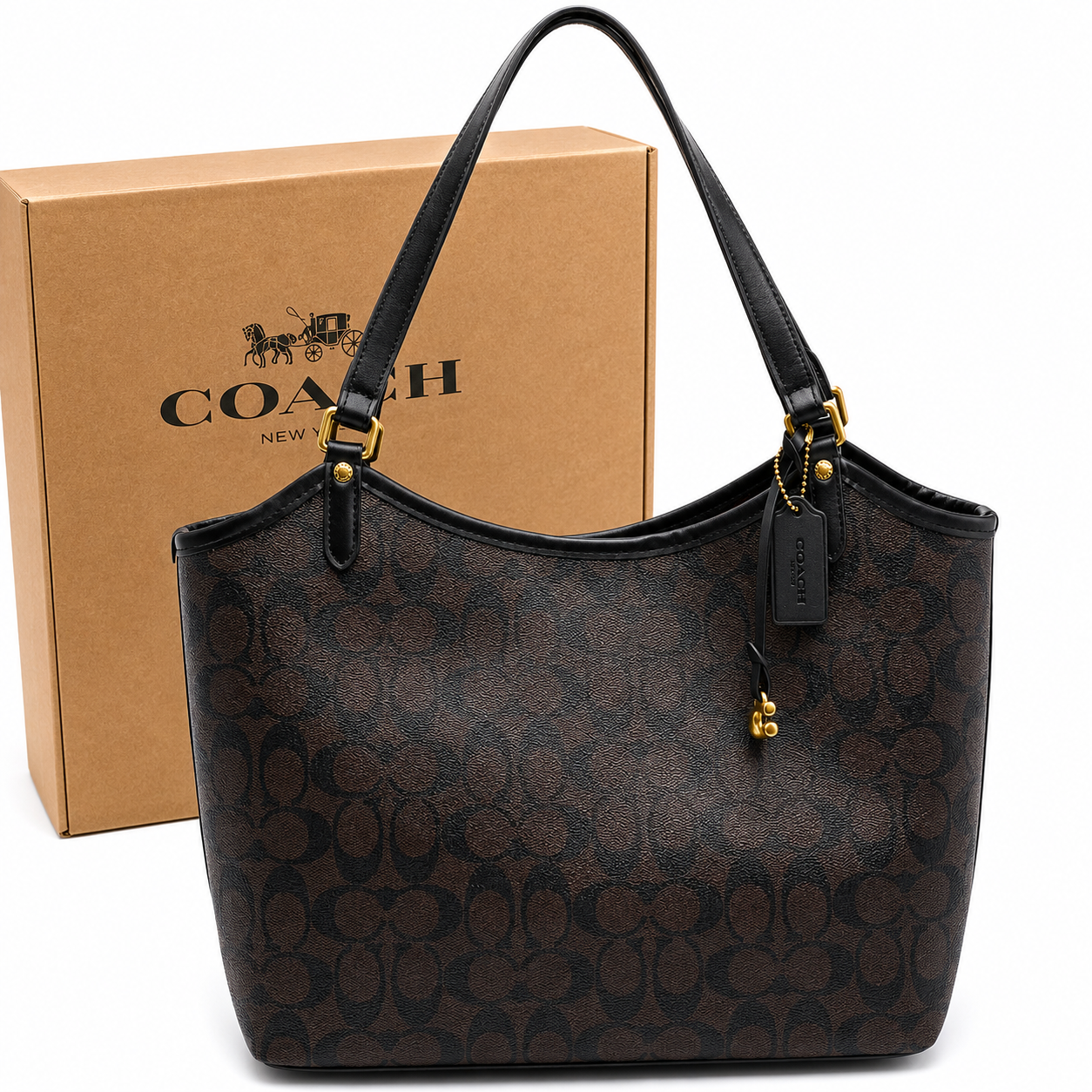Coach Signature City Tote Bag