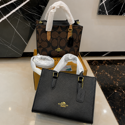 Coach Signature Mini Tote Bag