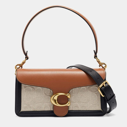 Coach Style Tabby Monogram Shoulder Bag