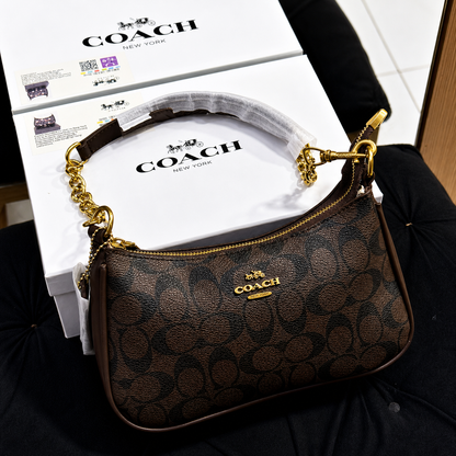Coach Teri Shoulder Bag in Signature Canvas