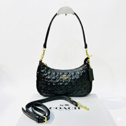 Coach Teri Shoulder Bag in Signature Leather