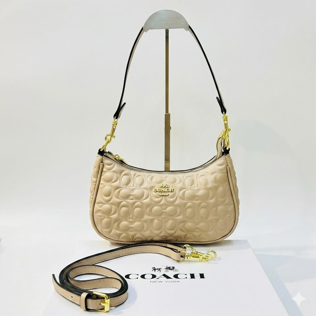 Coach Teri Shoulder Bag in Signature Leather