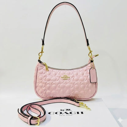Coach Teri Shoulder Bag in Signature Leather