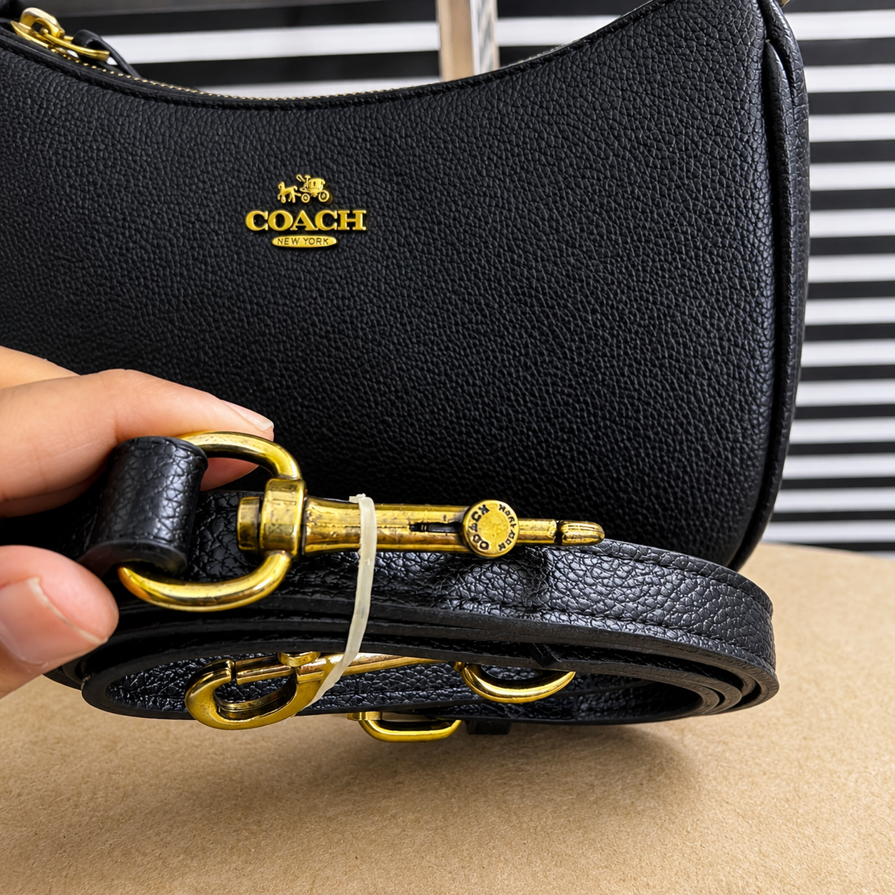 Coach Teri Shoulder Bag with Chain Strap